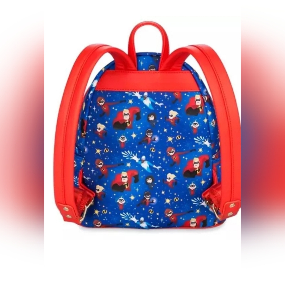 Loungefly Disney Parks The Incredibles Mini Backpack NWT - Picture 2 of 5
